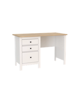 2.08.06.160.14 САГА стол письменный 120х56 белый/ясень