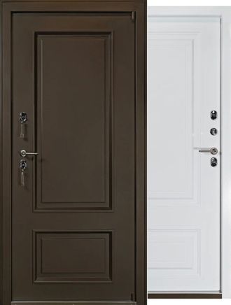 Металлическая входная дверь «Милан термо»