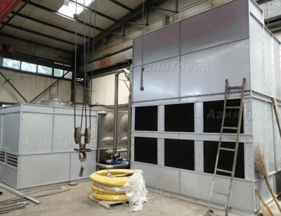 Станция охлаждения закрытого типа