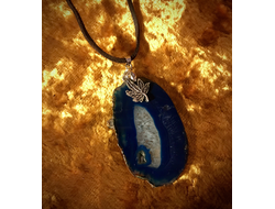 «Философия» кулон талисман с агатом