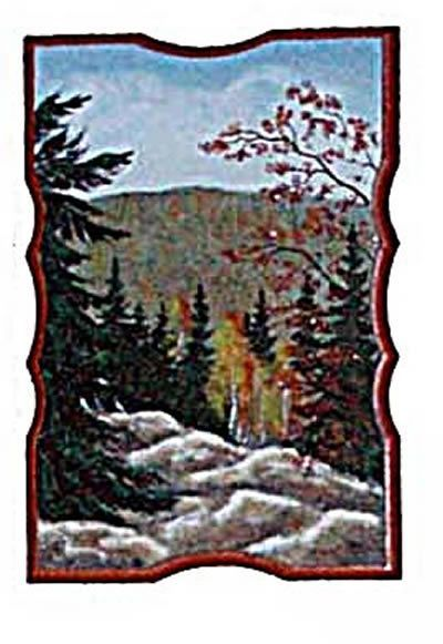 Панно насыпное ажурное "Времена года"