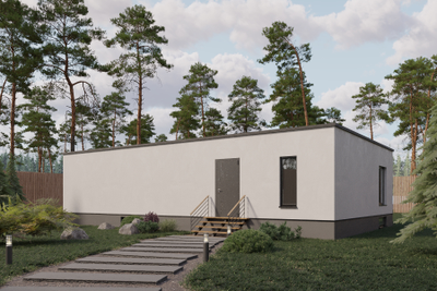 Одноэтажный дом с тремя спальнями 168.7 м² (S25)