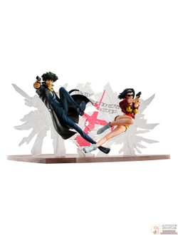 Фигурка 1/8 Спайк Шпигель, Фэй Валентайн (Spike Spiegel, Faye Valentine 1st GIG set)