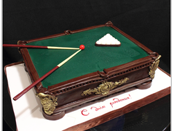 Торт Бильярдный стол (4 кг.)