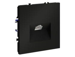 VLS060108 Розетка компьютерная одиночная RJ45, черный матовый-1