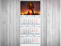Календарь квартальный Doom/ Дум №21