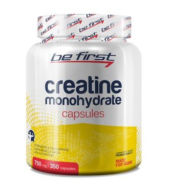 (Be First) Creatine Monohydrate Capsules - (350 капс)