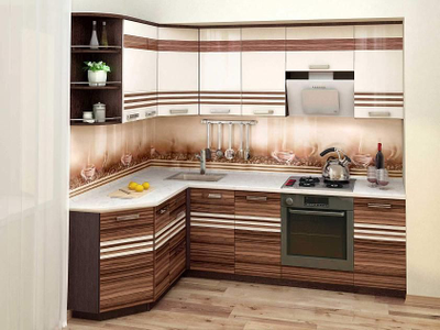 Кухонный гарнитур угловой Рио ширина 160х240 см