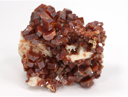 Ванадинит, кристаллы на породе, Марокко (37*34*23 мм, 59 г) №35887