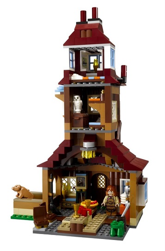 Интерьер Комнат «Норы» на всех Этажах (Lego # 4840)