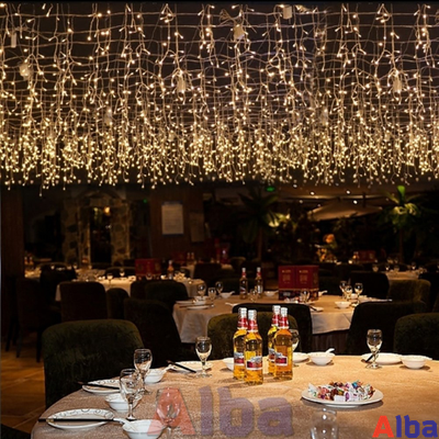 Занавес 2*1.0 м, ТЕПЛЫЙ БЕЛЫЙ, IP 65 постоянное свечение