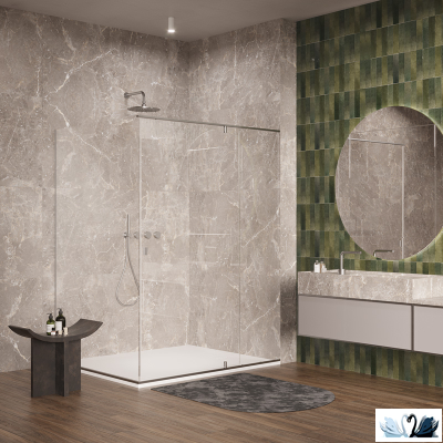 Плитка Creto Magic White 5,85x24 см настенная