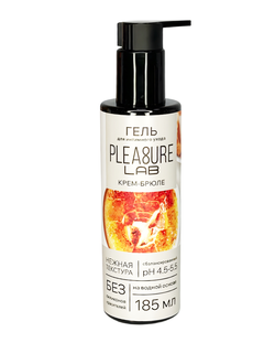 1184-01lab Съедобный Лубрикант на Водной Основе Pleasure Lab Крем-брюле