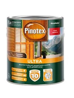 Pinotex Ultra влагостойкая защитная защитная лазурь для древесины