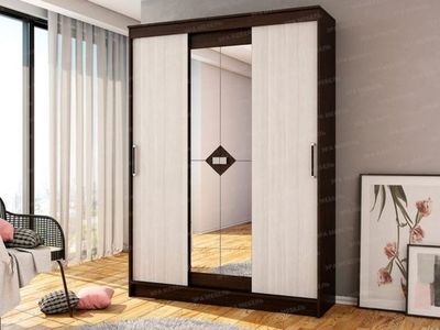 Шкаф-купе "Агат" 1,4м. (Эра)