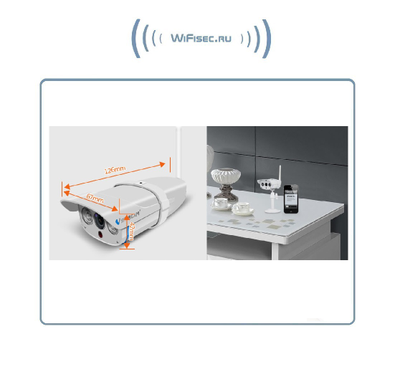 VStarcam. Уличная IP WiFi/LAN видеокамера с DVR, HD (Я-диск)