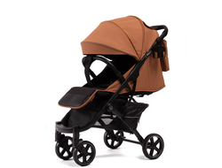 Коляска Прогулочная Peppy Polo 2.0 Toffee черная рама