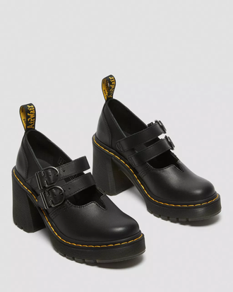 Doc martens with a heel best sale