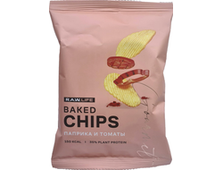 Чипсы рисовые с растительным протеином "Паприка", 35г (R.A.W.LIFE)