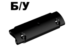 ! Б/У - Technic, Panel Curved 11 x 3 with 2 Pin Holes through Panel Surface, Black (62531 / 4530578 / 6214731) - Б/У