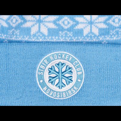 Шапка ХК «СИБИРЬ» A&amp;C (р.55-58) 20063