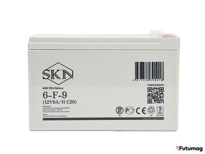 Аккумулятор для ИБП SKN 6-F-9 (12V9A/H C20)