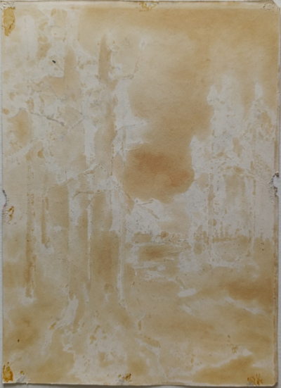 "Под Псковом" картон масло 1961 год