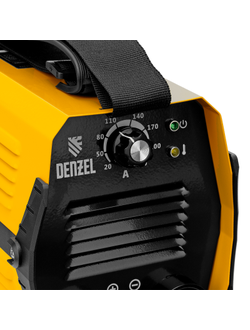 Аппарат инверторный дуговой сварки DS-230 Compact, 230 А, ПВ 70%, диаметр электрода 1.6-5 мм Denzel