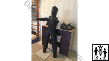 манекен борцовский двуногий кожа