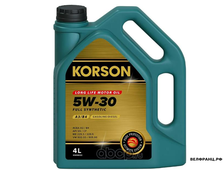 KORSON FULL SYNTHETIC 5W30 4L мотор. синт. A3/B4, SN/CF