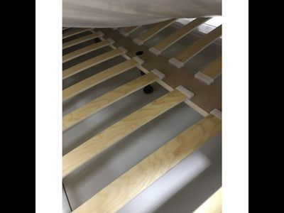 Кровать "Грация" античный белый из массива (Браво) в Липецке