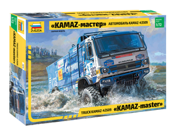 Сборная модель: (Звезда 5076) Автомобиль KAMAZ-43509 «KAMAZ-мастер»