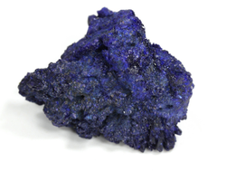 Азурит, коллекционный образец, Казахстан (31*23*20 мм, 14,7 г) №28308