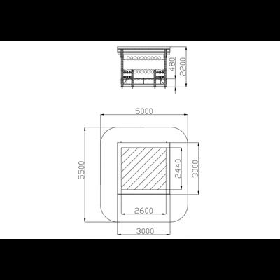 1343 Беседка «Весна» 3х3