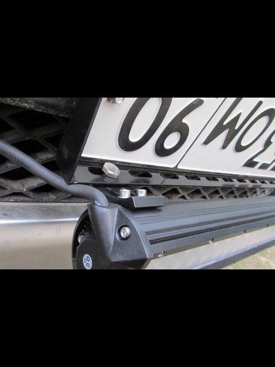 Рамка номера универсальная ZST - Р10 (базовая) под допсвет