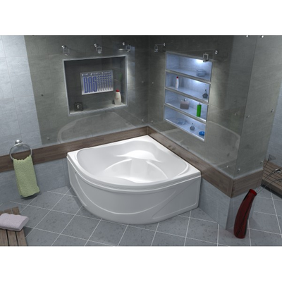 Акриловая Ванна Bas ХАТИВА 143х143 с каркасом