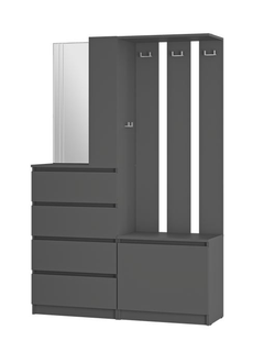 Прихожая Симпл ПР-04 Графит (Мебелони)