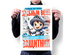 Календарь настенный #67 на 23 февраля