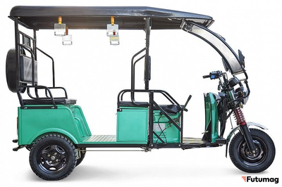 Rutrike Рикша 60V1000W Красный