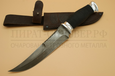 Нож "Н69"  контрастный дамаск   ЗЗОСС  Златоуст