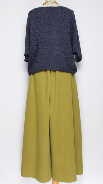 ДЖЕМПЕР  "КИМОНО ЛЮРЕКС ЛОДОЧКА"  изнанка розовый, т синий р.46-52