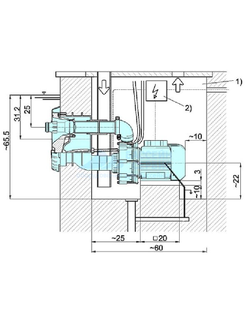 Противоток встраиваемый Badu Jet (Speck) Smart 40 куб.м/ч, 2,12 кВт, 220 В