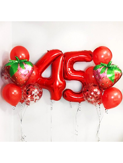 Композиция "45 лет Ягодка"