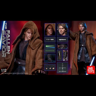 Энакин Скайуокер (Star Wars, Звездные Войны: Эпизод 3 - Месть ситхов) - Коллекционная фигурка 1/12 SCALE the fallen savior (JNB002) - JNB toys