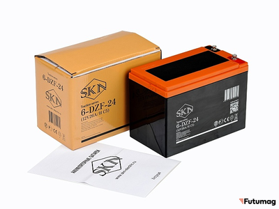 Тяговый аккумулятор SKN 6-DZF-24 (12V26A/H C5)