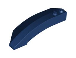 Wedge 8 x 3 x 2 Open Right, Dark Blue (41749 / 4163163 / 6074665 / 6392164)