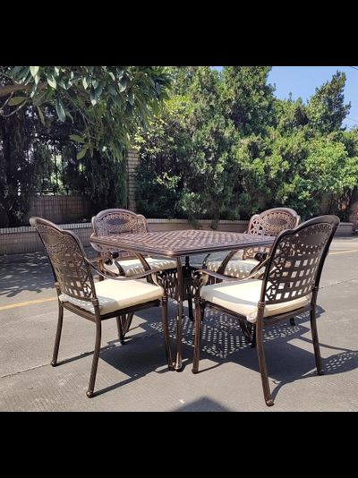 Комплект мебели из литого алюминия Rossi