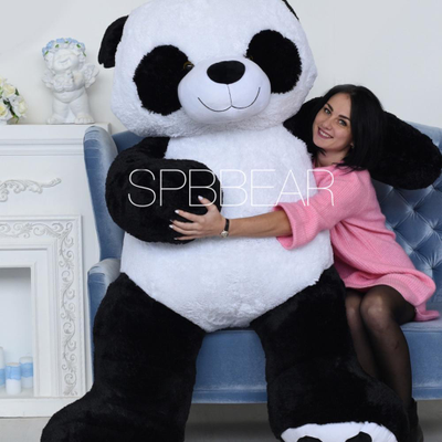 Большая плюшевая панда 260 см