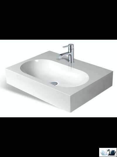 Раковина Эстет Nika 61 х 45 см из искусственного камня накладная