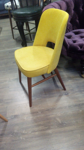 Стул Дания велюр Verona 35 Yellow